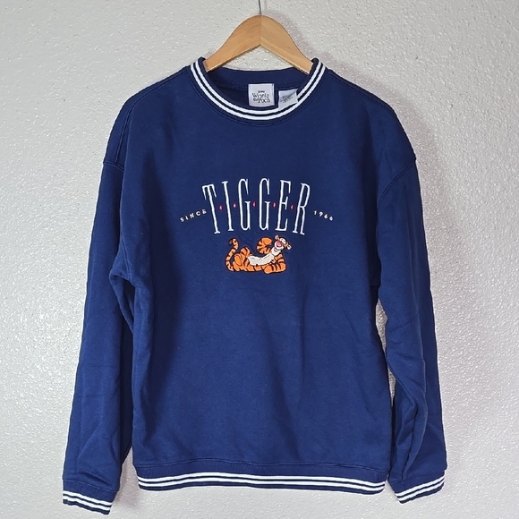 Winnie-the-Pooh Sweaters - Winnie The Pooh Tigger Blue Sweater